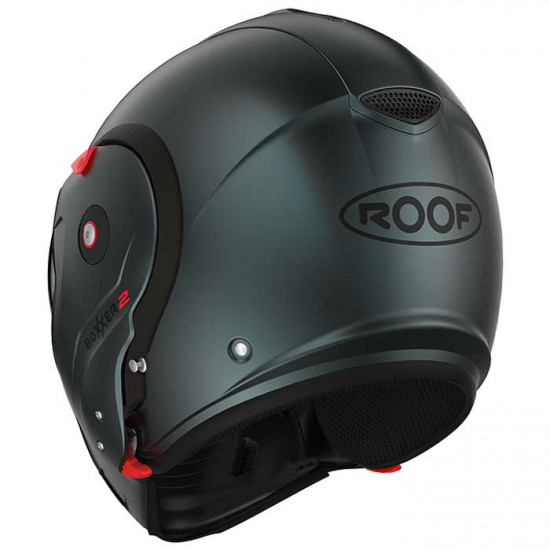 Roof RO9 Boxxer 2 Matt Petrol Flip Front Motorcycle Helmets - SKU HRO60200554