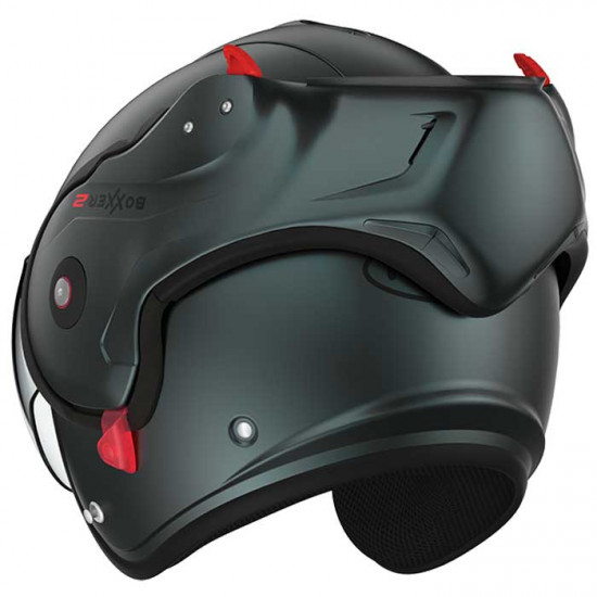 Roof RO9 Boxxer 2 Matt Petrol Flip Front Motorcycle Helmets - SKU HRO60200554