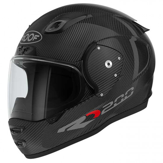 Roof RO200 Carbon Brilliant Glossy Flip Front Motorcycle Helmets - SKU HRO60302154