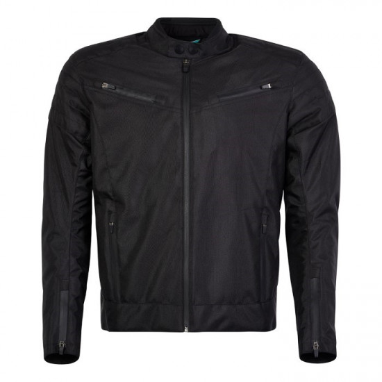 Spada Cafe Flux Jacket Black Mens Motorcycle Jackets - SKU 0850347