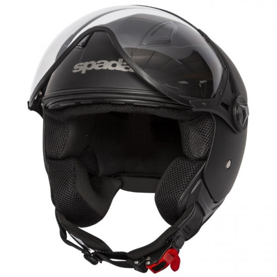 Spada Hellion 06 Matt Black Open Face Helmets - SKU 0827707