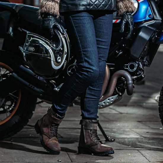 Spada Ronin Ladies Jeans Raw Indigo Motorcycle Jeans - SKU 0850187