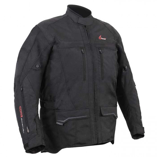 Weise Core Adv Plus Jacket Black Mens Motorcycle Jackets - SKU WJCOAPL14LA