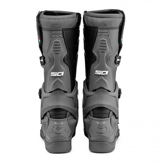 Sidi Crossair CE Grey Black Adults MX Boots - SKU 0838000