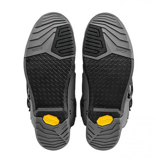 Sidi Crossair CE Grey Black Adults MX Boots - SKU 0838000