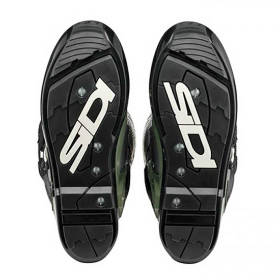 Sidi Crossfire 3 SRS CE Army Black Adults MX Boots - SKU 0838345