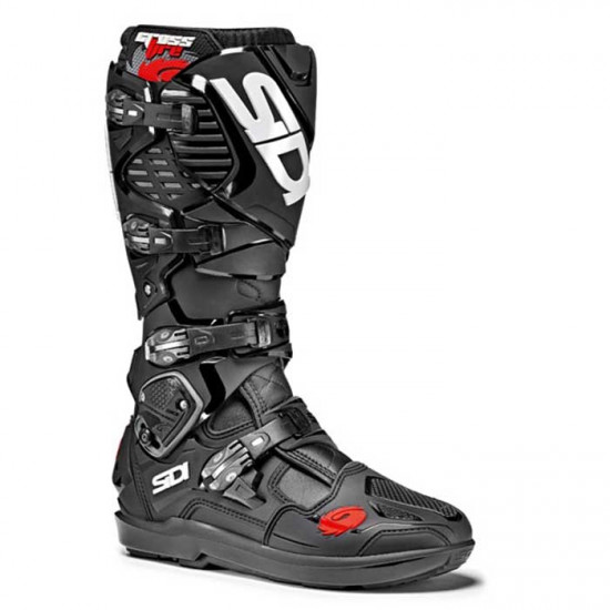 Sidi Crossfire 3 SRS CE Black Adults MX Boots - SKU 0840393