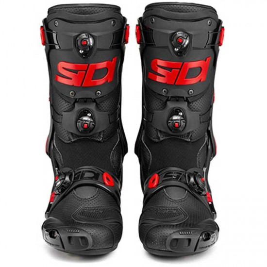 Sidi Rex Air CE Black Red Mens Motorcycle Racing Boots - SKU 0838826