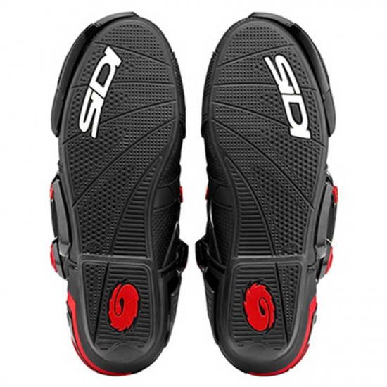 Sidi Rex Air CE Black Red Mens Motorcycle Racing Boots - SKU 0838826