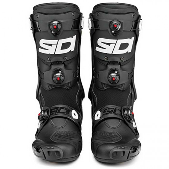 Sidi Rex CE Black White Mens Motorcycle Racing Boots - SKU 0839113