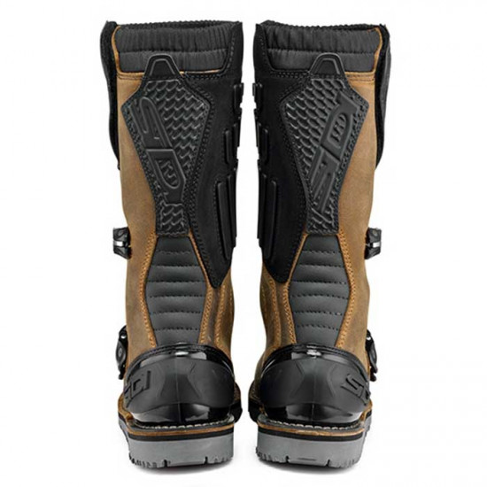 Sidi Trial Zero 2 CE Tobacco Black Adults MX Boots - SKU 0839359