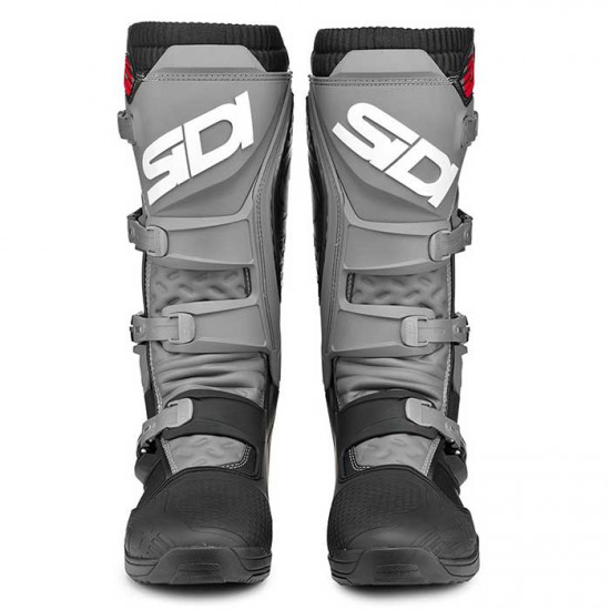 Sidi X-Power SC CE Black Grey Adults MX Boots - SKU 0839946