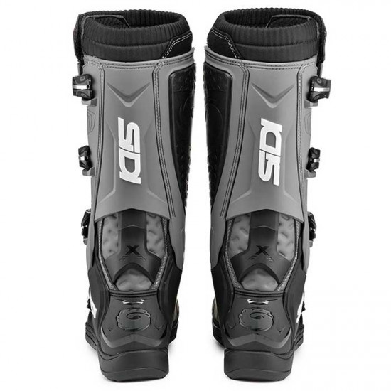 Sidi X-Power SC CE Black Grey Adults MX Boots - SKU 0839946