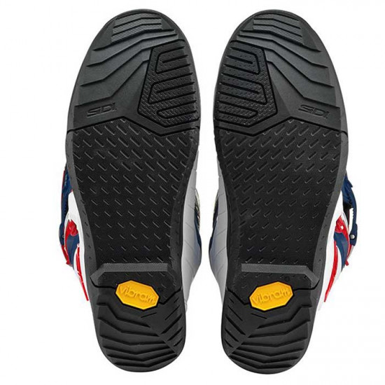 Sidi X-Power SC CE White Navy Red Adults MX Boots - SKU 0839748