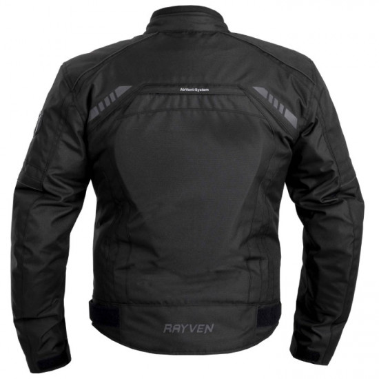 Rayven Zeus Waterproof Black Jacket