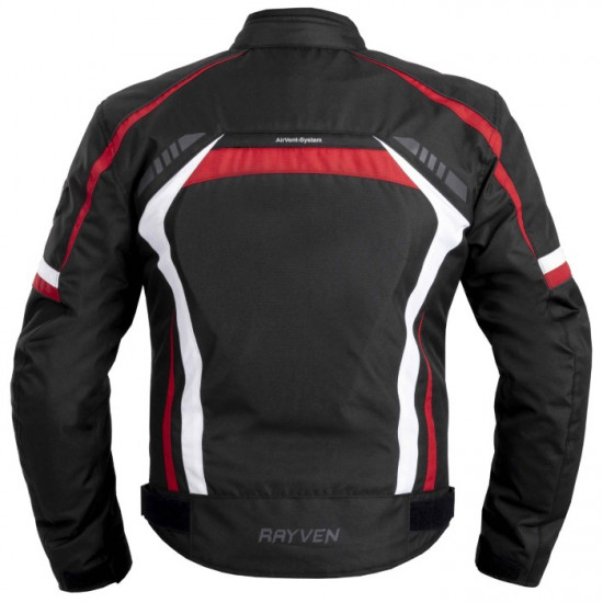 Rayven Zeus Waterproof Red Black Jacket