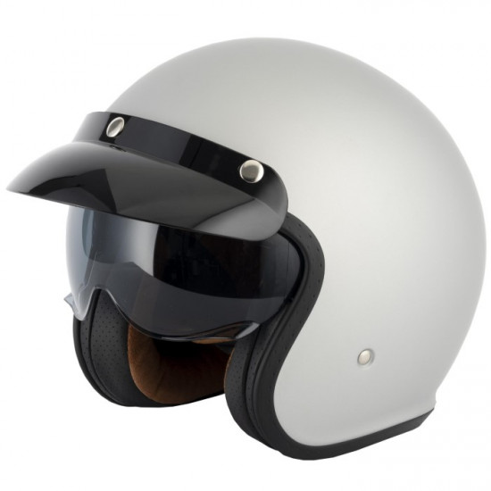 Vcan H589 Matt Silver Helmet