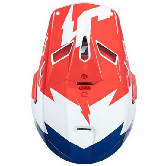 Just1 J22 Revolt Red Blue White Off Road Helmets - SKU JUS204S