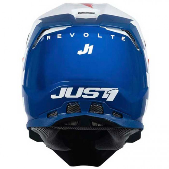 Just1 J22 Revolt Red Blue White Off Road Helmets - SKU JUS204S