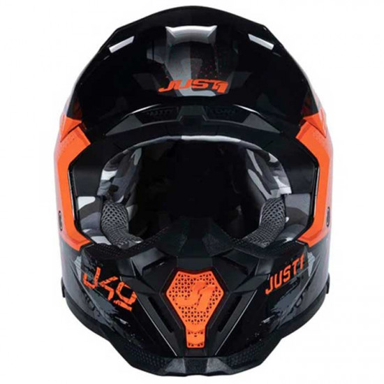 Just1 J40 Shooter Camo Orange Off Road Helmets - SKU JUS406S