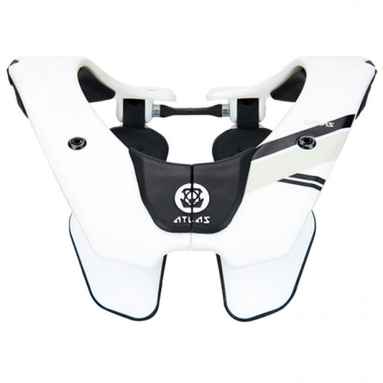 Atlas Air Lite Neck Brace White Body Armour - SKU UATLAL400000