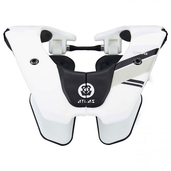 Atlas Prodigy Neck Brace White Youth Body Armour - SKU UATLAY400000