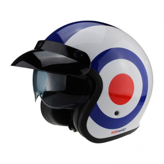 Viper RSV06 Plus Target Open Face Helmets - SKU A382TargetUJXS