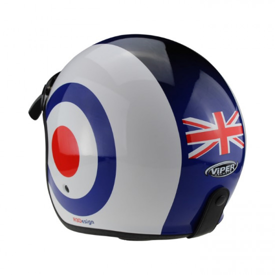 Viper RSV06 Plus Target Open Face Helmets - SKU A382TargetUJXS