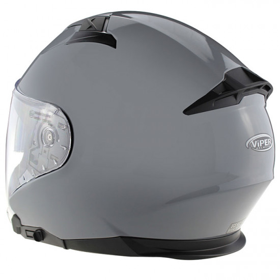 Viper RSV22 Jet Meteor Grey Open Face Helmets - SKU A279MeteorGreyXS