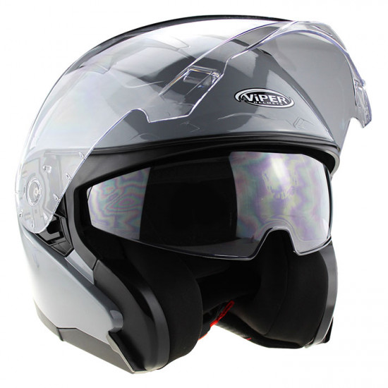 Viper RSV22 Jet Meteor Grey Open Face Helmets - SKU A279MeteorGreyXS