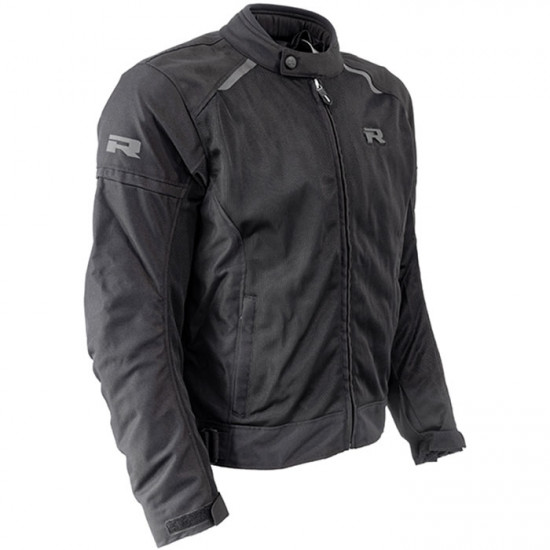 Richa Auyan Waterproof Jacket Black Mens Motorcycle Jackets - SKU 082/2AUY/BK/02