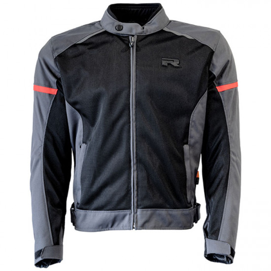 Richa Auyan Waterproof Jacket Black Grey Red Mens Motorcycle Jackets - SKU 082/2AUY/BGR/02