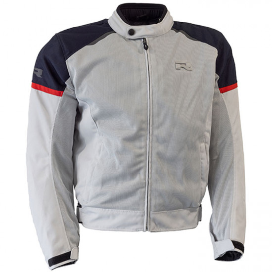 Richa Auyan Waterproof Jacket Grey Blue Red Mens Motorcycle Jackets - SKU 082/2AUY/GBR/02