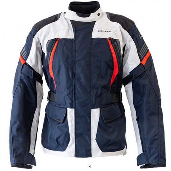 Richa Phantom 3 Jacket Navy Grey Mens Motorcycle Jackets - SKU 082/PHAIII/NG/02