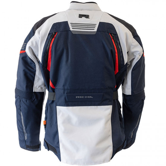 Richa Phantom 3 Jacket Navy Grey Mens Motorcycle Jackets - SKU 082/PHAIII/NG/02