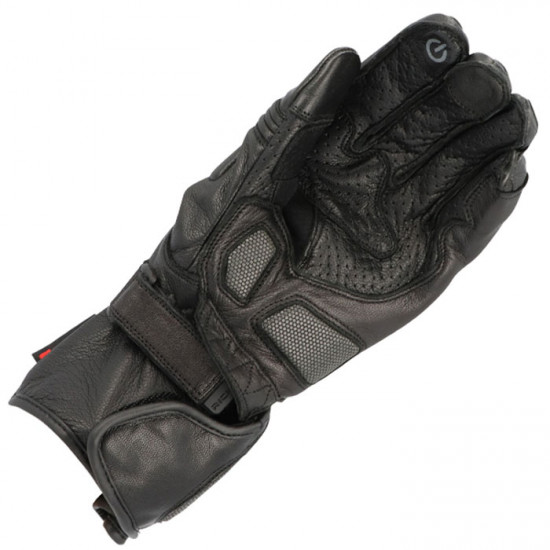 Richa Savage 3 Black Leather Gloves Mens Motorcycle Gloves - SKU 081/5SAIII/BK/02