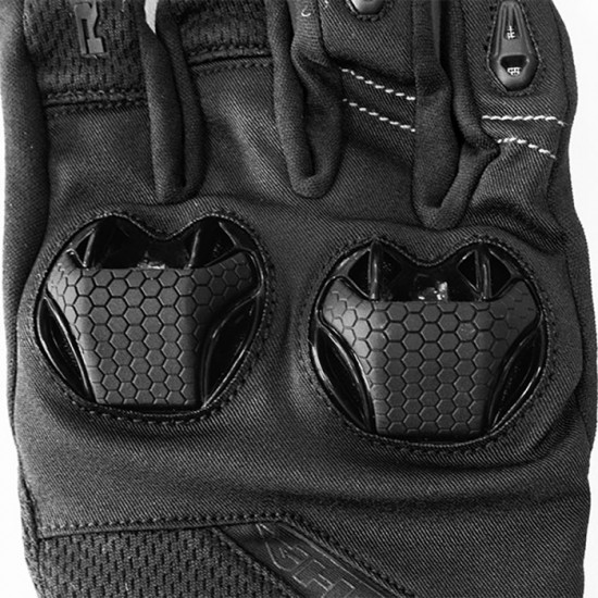 Richa Stinger Black Summer Gloves Mens Motorcycle Gloves - SKU 081/5STI/BK/02