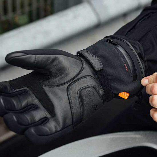 Merlin Curborough Heated Glove Mens Motorcycle Gloves - SKU MWG049/BLK/SML