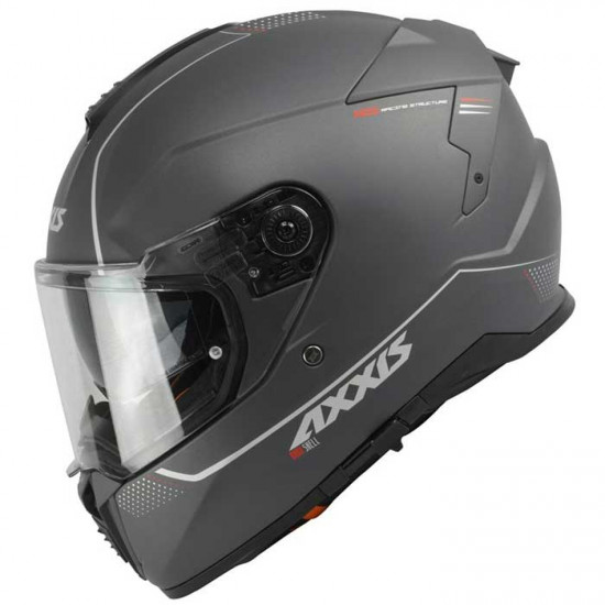 Axxis Hawk Evo SV Matt Titanium Full Face Helmets - SKU 8060231