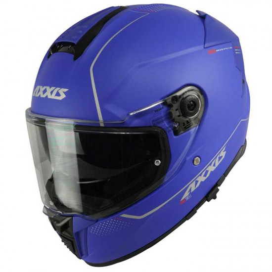 Axxis Hawk Evo SV Matt Blue Full Face Helmets - SKU 8060241