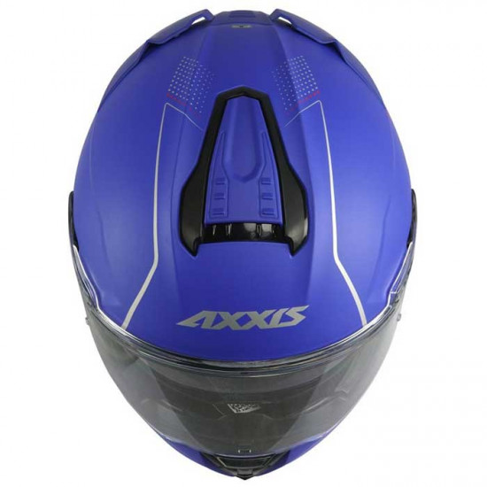 Axxis Hawk Evo SV Matt Blue Full Face Helmets - SKU 8060241