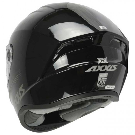 Axxis Draken S Gloss Black Full Face Helmets - SKU 8060411