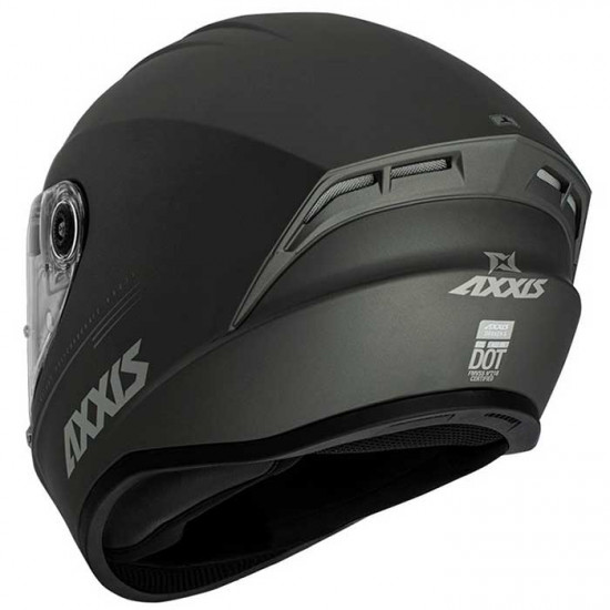 Axxis Draken S Matt Titanium Full Face Helmets - SKU 8060431