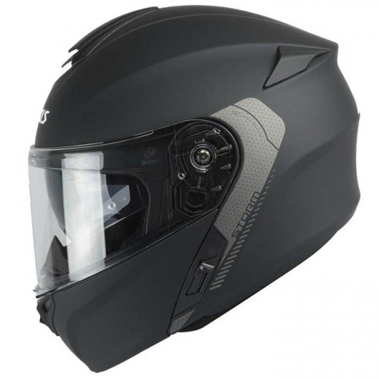 Axxis Storm SV Matt Black Flip Front Motorcycle Helmets - SKU 8060622