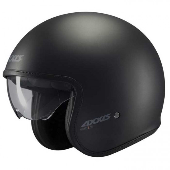 Axxis Hornet S SV Matt Black Open Face Helmets - SKU 8061091