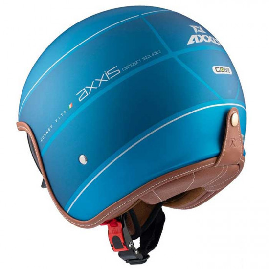 Axxis Hornet SV Vita Matt Blue Open Face Helmets - SKU 8061141