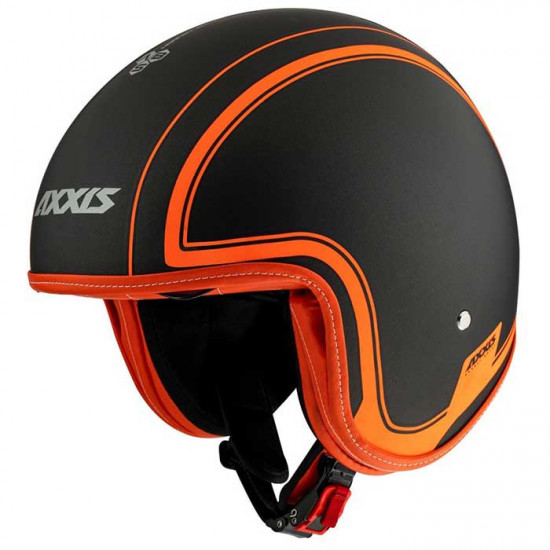 Axxis Hornet SV Royal Matt Fluo Orange Open Face Helmets - SKU 8061151