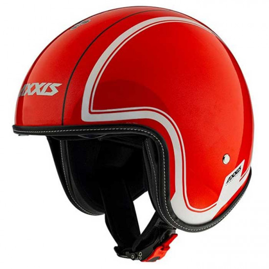 Axxis Hornet SV Royal Pearl Gloss Red Open Face Helmets - SKU 8061162