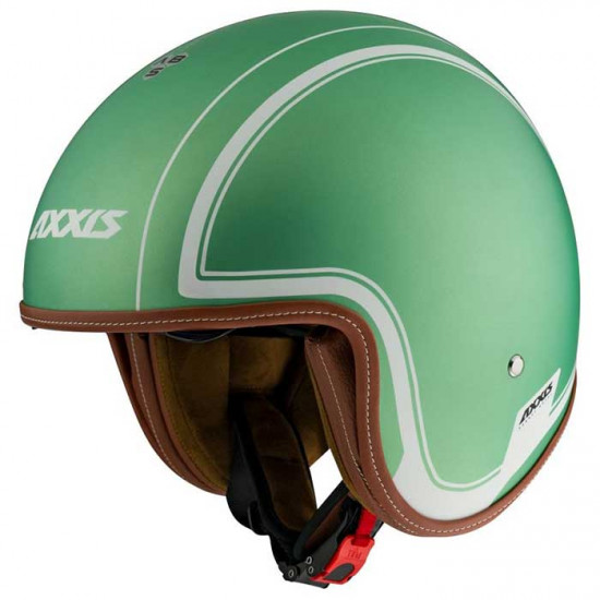 Axxis Hornet SV Royal Matt Green Open Face Helmets - SKU 8061171