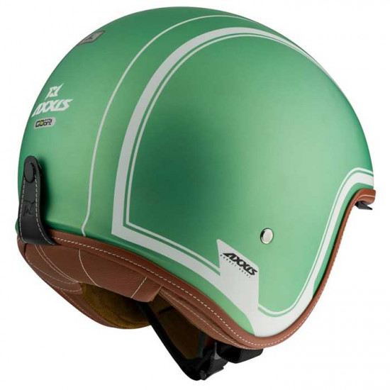 Axxis Hornet SV Royal Matt Green Open Face Helmets - SKU 8061171